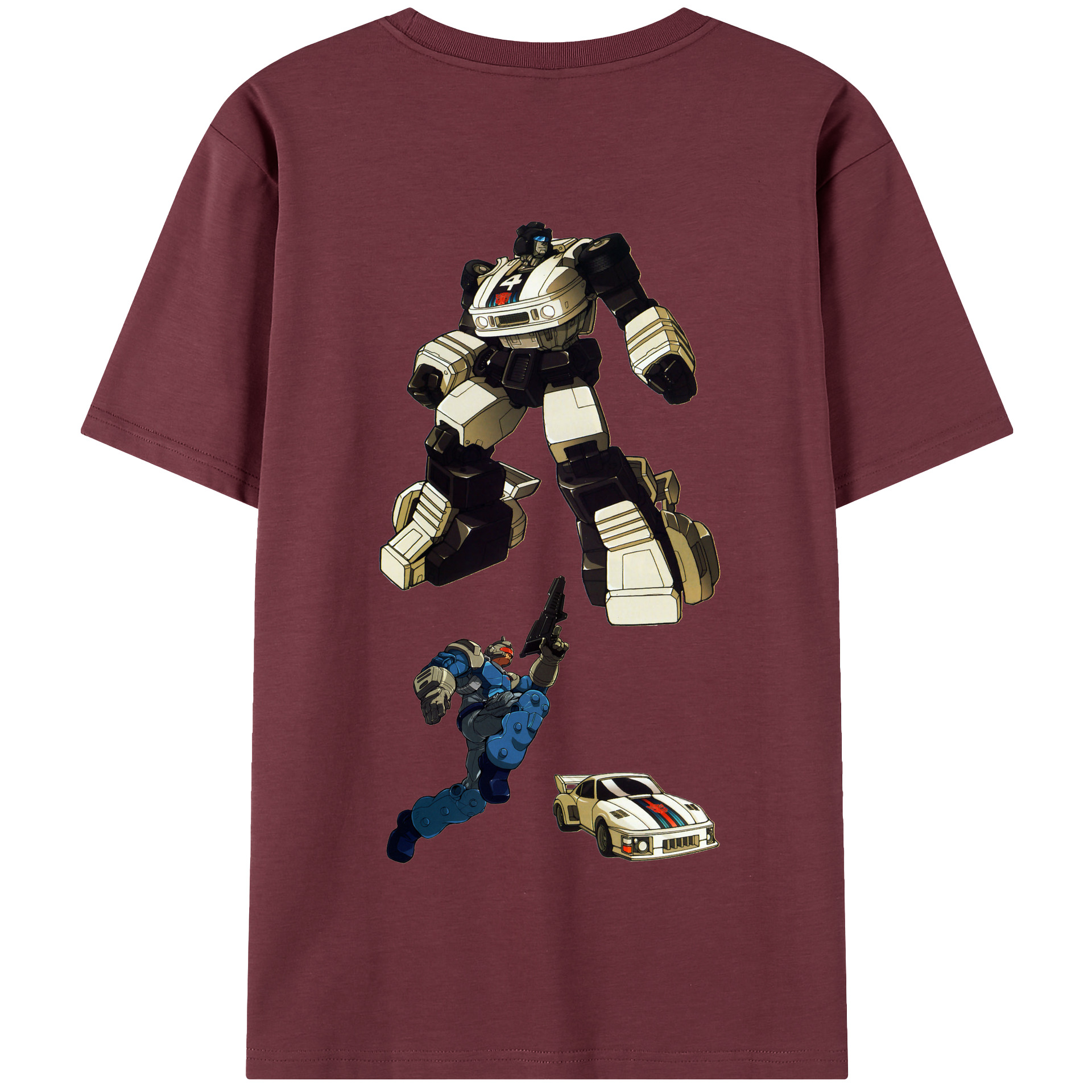 （画像用）  綿100％半袖Tシャツ（背面プリント）